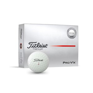 Titleist �^�C�g���X�g25 �S���t�{�[�� PRO V1 25 AIM Enhanced T2029S-EA-J PRO V1X 25 AIM Enhanced T2049S-EA-J �z���C�g 12P �V�i