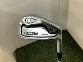 【中古】 エポンゴルフ株式会社 EPON AF-506 8S アイアンセット IR 純正特注シャフト (フレックスS) メンズ 男性用 右利き 右用 Cランク ゴルフクラブ