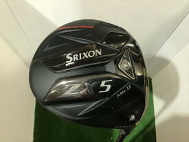 中古 Cランク （フレックスS） ダンロップ SRIXON　ZX5　Mk　II　LS　10.5° 純正特注シャフト S 男性用 右利き ドライバー DR