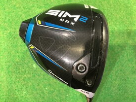 中古 Cランク （フレックスR） テーラーメイド SIM2　MAX　10.5° TENSEI　BLUE　TM50(SIM2　DR) R 男性用 右利き ドライバー DR