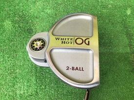 中古 Cランク （フレックスその他） オデッセイ WHITE　HOT　OG　2-BALL　34インチ STROKE　LAB その他 男性用 右利き パター PT