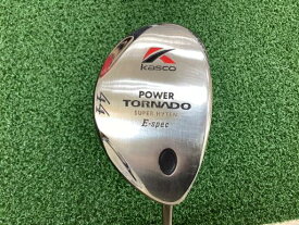 中古 Cランク （フレックスR） キャスコ POWER　TORNADO　E-Spec　44 POWER　TORNADO　E-Spec R 男性用 右利き ユーティリティ UT