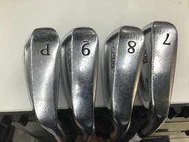 【中古】 エポンゴルフ株式会社 EPON AF-703 6S アイアンセット IR 純正特注シャフト (フレックスS) メンズ 男性用 右利き 右用 Dランク ゴルフクラブ