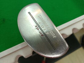 中古 Cランク （フレックスその他） ブリヂストン BRIDGESTONE　TD-02　34インチ スチール その他 男性用 右利き パター PT