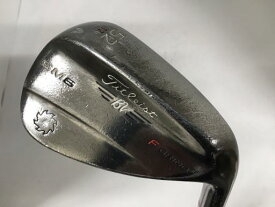 中古 Cランク （フレックスS） タイトリスト VOKEY　SPIN　MILLED　SM6　スティールグレー　52°/12°F 純正特注シャフト S 男性用 右利き ウェッジ WG