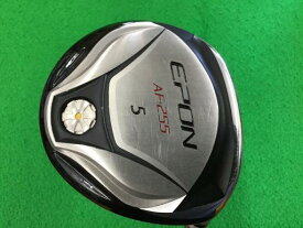 【中古】 エポンゴルフ株式会社 EPON AF-255 5W フェアウェイウッド FW 純正特注シャフト (フレックスS) メンズ 男性用 右利き 右用 Cランク ゴルフクラブ