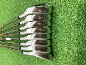【中古】 エポンゴルフ株式会社 EPON AF-506 8S アイアンセット IR 純正特注シャフト (フレックスR) メンズ 男性用 右利き 右用 Cランク ゴルフクラブ