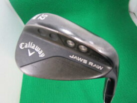 【中古】 キャロウェイ JAWS RAW ブラック 52°/12°W ウェッジ WG Dynamic Gold (フレックスS) メンズ 男性用 右利き 右用 Cランク ゴルフクラブ
