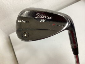 中古 Cランク （フレックスS） タイトリスト VOKEY　SPIN　MILLED　SM6　スティールグレー　50°/12°F Dynamic　Gold S200 男性用 右利き ウェッジ WG