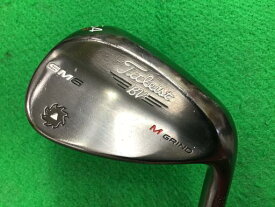 中古 Cランク （フレックスS） タイトリスト VOKEY　SPIN　MILLED　SM6　スティールグレー　54°/08°M Dynamic　Gold S200 男性用 右利き ウェッジ WG