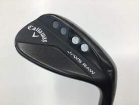 【中古】 キャロウェイ JAWS RAW ブラック 58°/10°S ウェッジ WG 純正特注シャフト (フレックスS) メンズ 男性用 右利き 右用 Cランク ゴルフクラブ