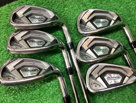 【中古】 キャロウェイ ROGUE 6S アイアンセット IR NS PRO MODUS3 TOUR105 (フレックスS) メンズ 男性用 右利き 右用 Cランク ゴルフクラブ