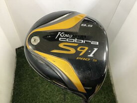 中古 Cランク （フレックスS） コブラ KING　cobra　S9-1　PRO　S　　9.5° cobra　ROMBAX　6C09 S 男性用 右利き ドライバー DR