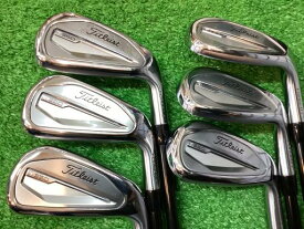 中古 Cランク （フレックスS） タイトリスト Titleist　T350(2023)　7S TENSEI　AV　RED　AM2 S 男性用 右利き アイアンセット IR