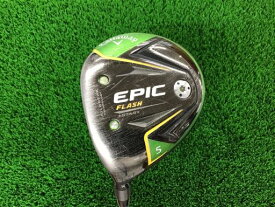 【中古】 キャロウェイ EPIC FLASH STAR 5W レフティ フェアウェイウッド FW Speeder EVOLUTION V FW 50 (フレックスS) メンズ 男性用 左利き レフティ 左用 Cランク ゴルフクラブ