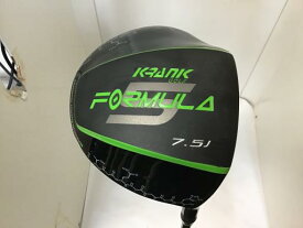 【中古】 KRANK GOLF FORMULA 5J 7.5° ドライバー DR リシャフト (フレックスその他) メンズ 男性用 右利き 右用 Cランク ゴルフクラブ