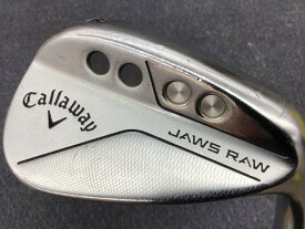 【中古】 キャロウェイ JAWS RAW クロムメッキ 52°/10°S ウェッジ WG リシャフト (フレックスその他) メンズ 男性用 右利き 右用 Cランク ゴルフクラブ