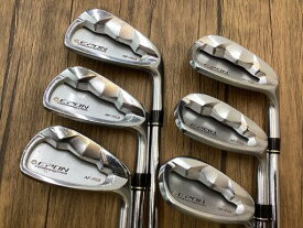 【中古】 エポンゴルフ株式会社 EPON AF-703 6S アイアンセット IR 純正特注シャフト (フレックスS) メンズ 男性用 右利き 右用 Cランク ゴルフクラブ