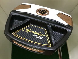 中古 Bランク （フレックスその他） テーラーメイド Spider　FCG　BLACK/WHITE　クランクネック　34インチ KBS　CT　TOUR　BLACK その他 男性用 右利き パター PT