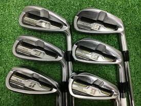 中古 Cランク （フレックスR） ブリヂストン BRIDGESTONE　JGR　HYBRID　FORGED　6S NS　PRO　ZELOS　8 R 男性用 右利き アイアンセット IR