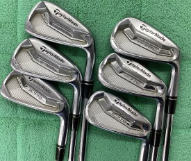 【中古】 テーラーメイド Taylor Made P・770 6S アイアンセット IR 純正特注シャフト (フレックスX) メンズ 男性用 右利き 右用 Dランク ゴルフクラブ