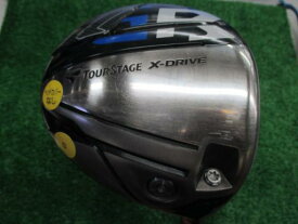 中古 Cランク （フレックスS） ブリヂストン TOURSTAGE　X-DRIVE　GR(2014)　限定　9.5° 純正特注シャフト S 男性用 右利き ドライバー DR