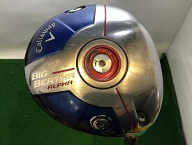 中古 Cランク （フレックスS） キャロウェイ BIG　BERTHA　ALPHA　815　　9° 純正特注シャフト S 男性用 右利き ドライバー DR