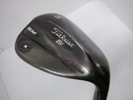 中古 Cランク （フレックスS） タイトリスト VOKEY　SPIN　MILLED　SM6　スティールグレー　58°/12°K 純正特注シャフト S 男性用 右利き ウェッジ WG