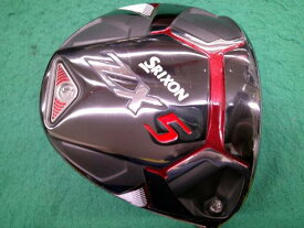 中古 Bランク （フレックスS） ダンロップ SRIXON　ZX5　　9.5° 純正特注シャフト S 男性用 右利き ドライバー DR