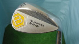 中古 Cランク （フレックスS） ベティナルディ TOUR　STOCK　BW-01　シルバー　56°/10° Dynamic　Gold S200 男性用 右利き ウェッジ WG