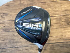 中古 Cランク （フレックスS） テーラーメイド SIM2　MAX　5W Tour　AD　HD-6 S 男性用 右利き フェアウェイウッド FW