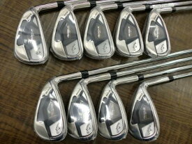 【中古】 キャロウェイ ROGUE ST MAX 9S アイアンセット IR 純正特注シャフト (フレックスR) メンズ 男性用 右利き 右用 Aランク ゴルフクラブ