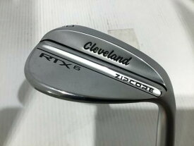 中古 Cランク （フレックスS） クリーブランド Cleveland　RTX-6　ZIPCORE　ツアーサテン　60°/10°　MID NS　PRO　950GH　neo S 男性用 右利き ウェッジ WG