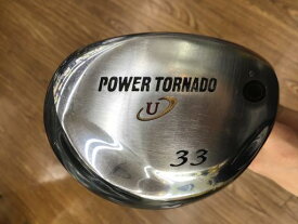 中古 Dランク （フレックスR） キャスコ POWER　TORNADO　U(2004)　33 POWER　TORNADO　CORKSCREW　U R 男性用 右利き ユーティリティ UT