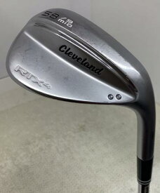 中古 Cランク （フレックスS） クリーブランド Cleveland　RTX-4　ツアーサテン　58°/09°　MID Dynamic　Gold S200 男性用 右利き ウェッジ WG