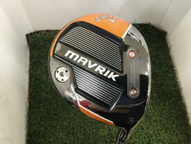 中古 Cランク （フレックスS） キャロウェイ MAVRIK　3W 純正特注シャフト S 男性用 右利き フェアウェイウッド FW