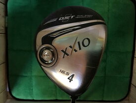 【中古】 ダンロップ XXIO(2016) 4W(ブラック) フェアウェイウッド FW Miyazaki Melas(フェアウェイ) (フレックスSR) メンズ 男性用 右利き 右用 Dランク ゴルフクラブ
