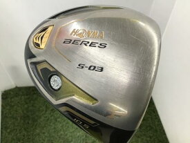 中古 Cランク （フレックスR） 本間ゴルフ BERES　S-03　10.5° 3S　ARMRQ8　54 R 男性用 右利き ドライバー DR