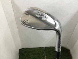 中古 Dランク （フレックスS） タイトリスト VOKEY　SPIN　MILLED　SM6　ツアークロム　56°/10°S NS　PRO　MODUS3　TOUR120 S 男性用 右利き ウェッジ WG