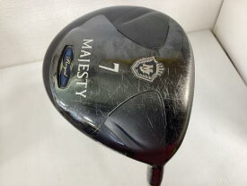 中古 Cランク （フレックスR） マジェスティゴルフ(旧マルマン) MAJESTY　ROYAL　BLACK　7W MAJESTY　LV510(フェアウェイ) R 男性用 右利き フェアウェイウッド FW