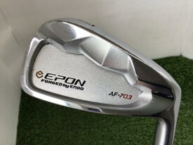 中古 Cランク （フレックスその他） エポンゴルフ株式会社 EPON　AF-703　8S リシャフト その他 男性用 右利き アイアンセット IR