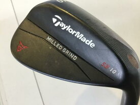 中古 Dランク （フレックスS） テーラーメイド Taylor　Made　MILLED　GRIND(ブラック)　60°/10° Dynamic　Gold S200 男性用 右利き ウェッジ WG