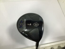 中古 Cランク （フレックスS） マジェスティゴルフ(旧マルマン) MAJESTY　ROYAL　BLACK　7W 純正特注シャフト S 男性用 右利き フェアウェイウッド FW