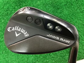 【中古】 キャロウェイ JAWS RAW ブラック 58°/12°X ウェッジ WG Dynamic Gold (フレックスS) メンズ 男性用 右利き 右用 Cランク ゴルフクラブ