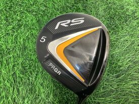 【中古】 プロギア RS JUST(2022) 5W フェアウェイウッド FW リシャフト (フレックスその他) メンズ 男性用 右利き 右用 Cランク ゴルフクラブ