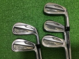 中古 Cランク （フレックスS） タイトリスト Titleist　T100　5S AMT　TOUR　WHITE S200 男性用 右利き アイアンセット IR