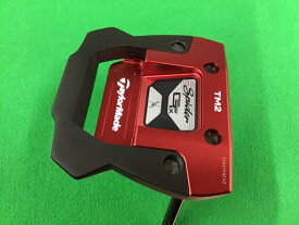 中古 Cランク （フレックスその他） テーラーメイド Spider　GTx　TRUSS　RED　TM2　33インチ スチール その他 男性用 右利き パター PT