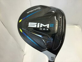 中古 Cランク （フレックスS） テーラーメイド SIM2　MAX　5W Tour　AD　HD-6 S 男性用 右利き フェアウェイウッド FW