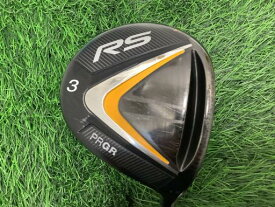 【中古】 プロギア RS JUST(2022) 3W フェアウェイウッド FW リシャフト (フレックスその他) メンズ 男性用 右利き 右用 Cランク ゴルフクラブ