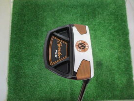 中古 Cランク （フレックスその他） テーラーメイド Spider　FCG　BLACK/WHITE　クランクネック　34インチ KBS　CT　TOUR　BLACK その他 男性用 右利き パター PT